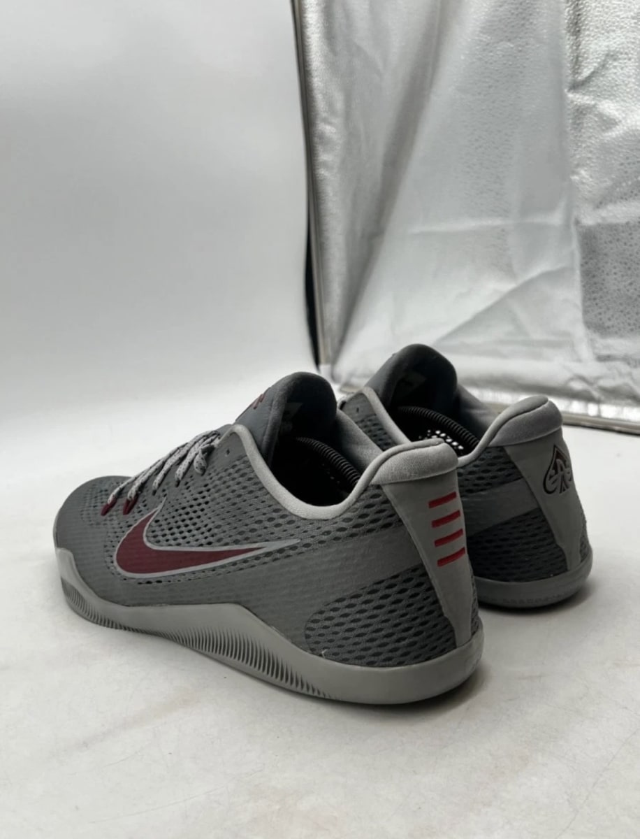 Nike Kobe 11 Lower Merion 13 (Lightly Worn Pre-Owned)NikeCool Grey/Wolf Grey/Team Red - Image 4