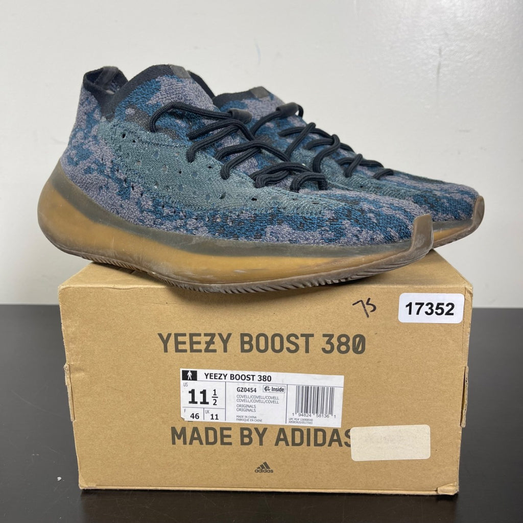 adidas Yeezy Boost 380 Covellite 11.5 (Moderately Worn Pre-Owned)adidasCovellite/Covellite/Covellite - Image 1