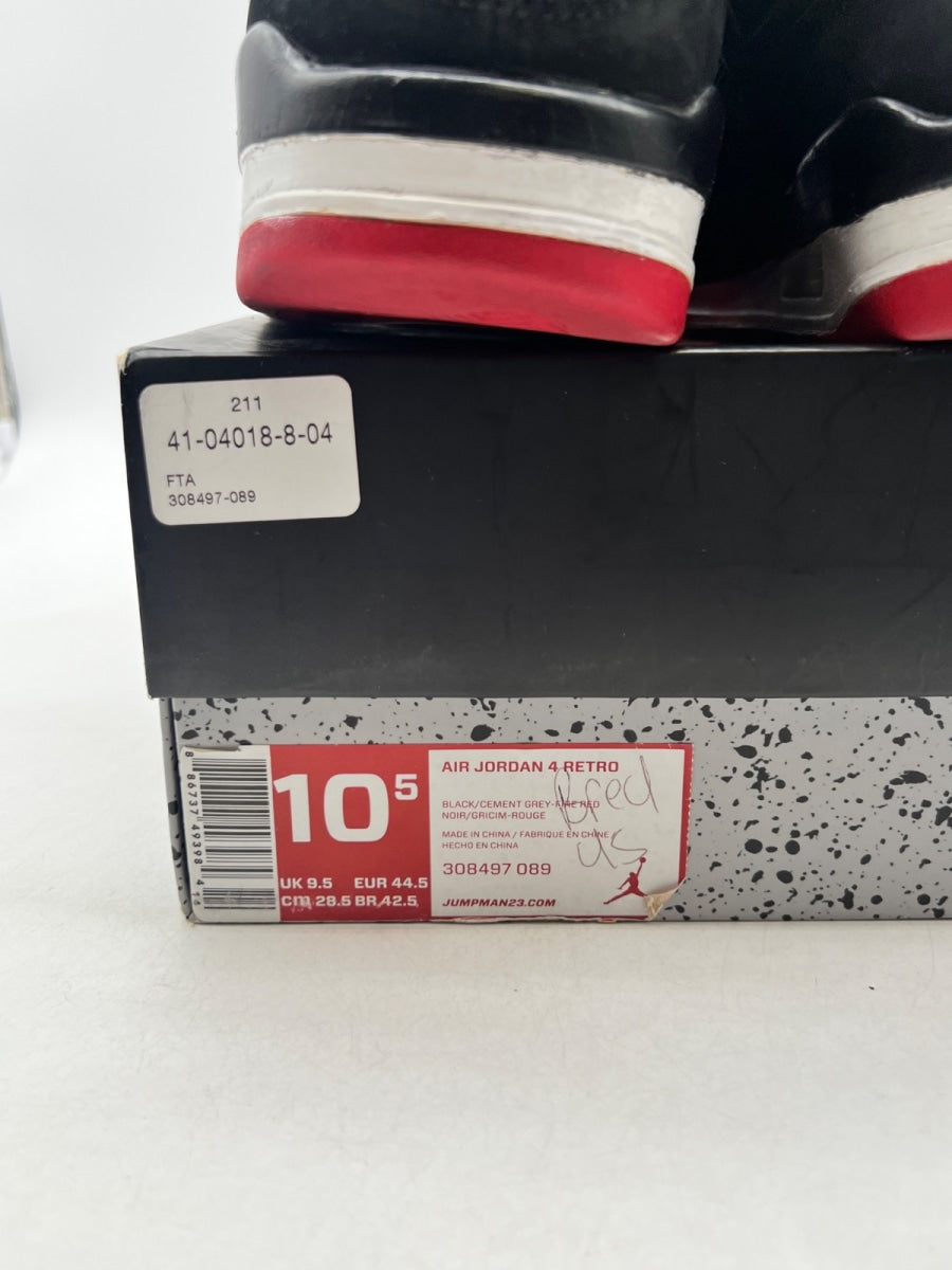 Jordan 4 Retro Black Cement (2012) (Size 10.5) - Image 6