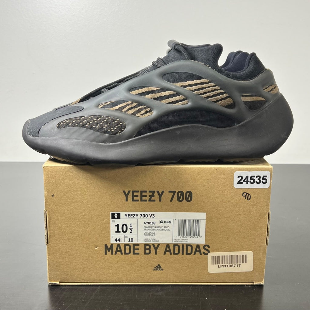 adidas Yeezy 700 V3 Clay Brown 10.5 (Moderately Worn Pre-Owned)adidasEremial/Eremial/Eremial - Image 3
