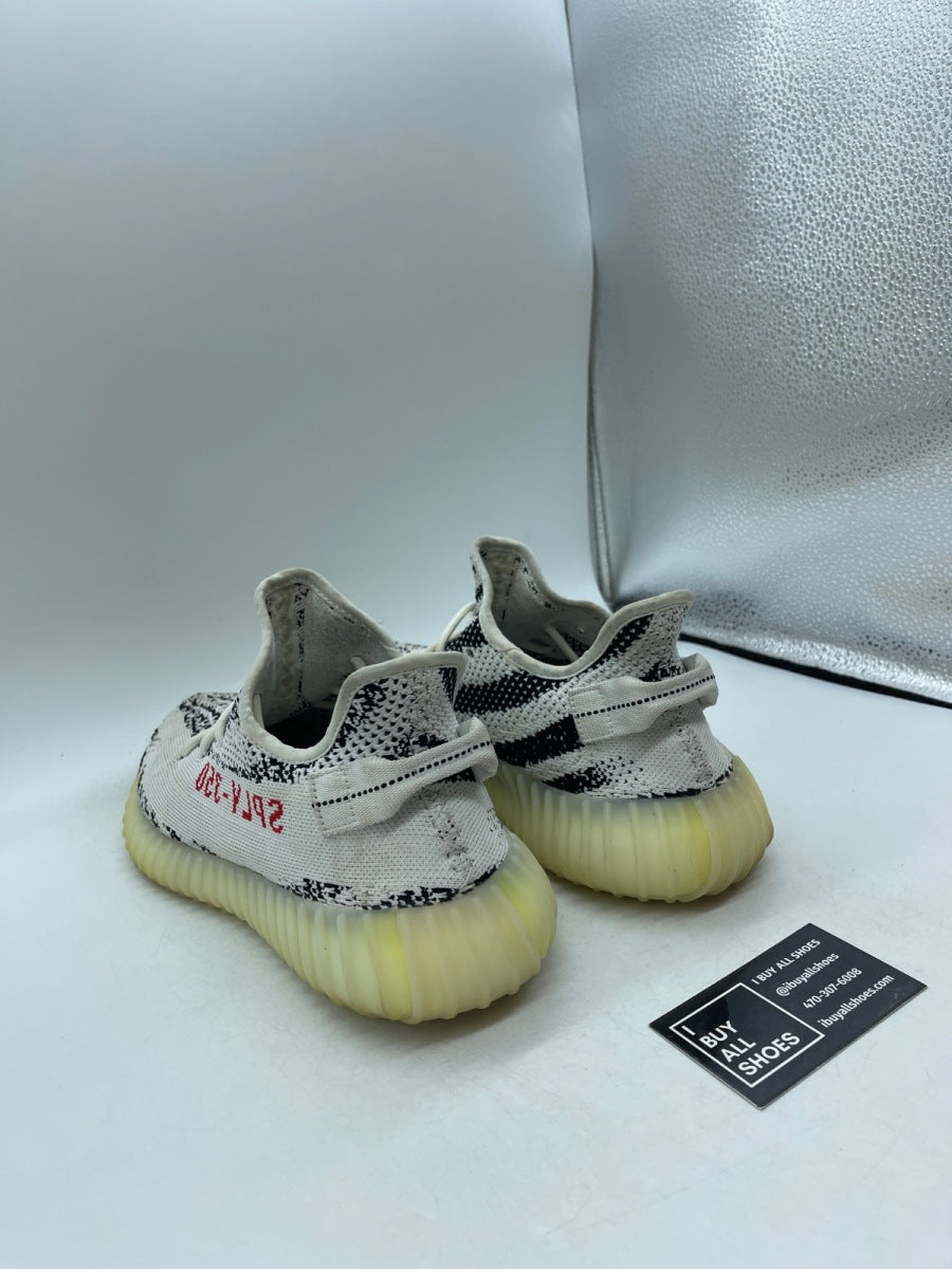 adidas Yeezy Boost 350 V2 Zebra 10 (Heavily Worn Pre-Owned) - Image 4