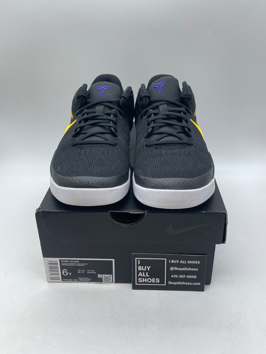Nike Kobe 8 Lakers Away (GS) 6Y (Moderately Worn Pre-Owned) - Image 2