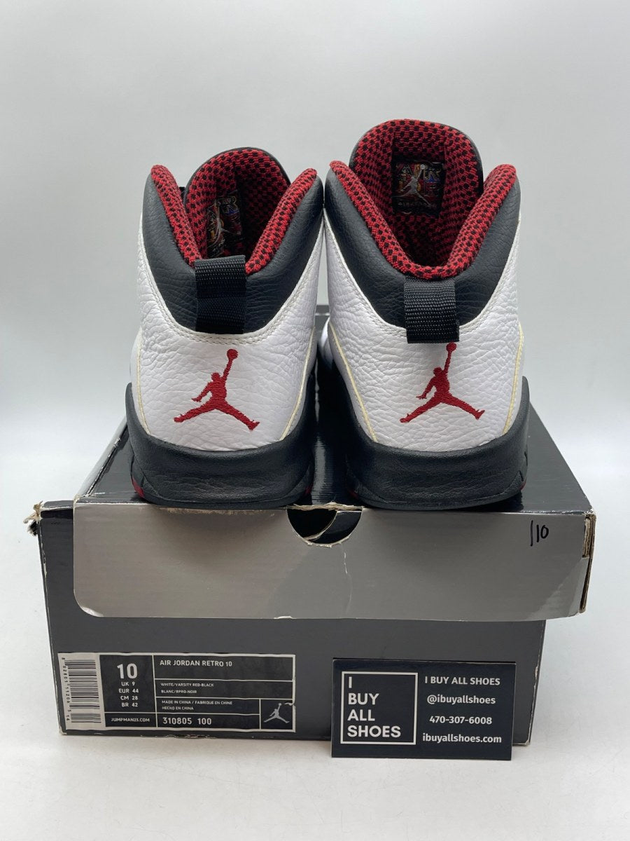 Jordan 10 Retro Chicago Bulls (2012) 10 (Moderately Worn Pre-Owned) - Image 3