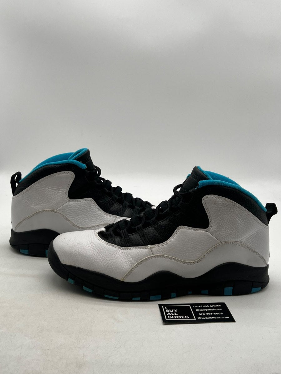 Jordan 10 Retro Powder (2014) 13 (Moderately Worn Pre-Owned) - Image 1