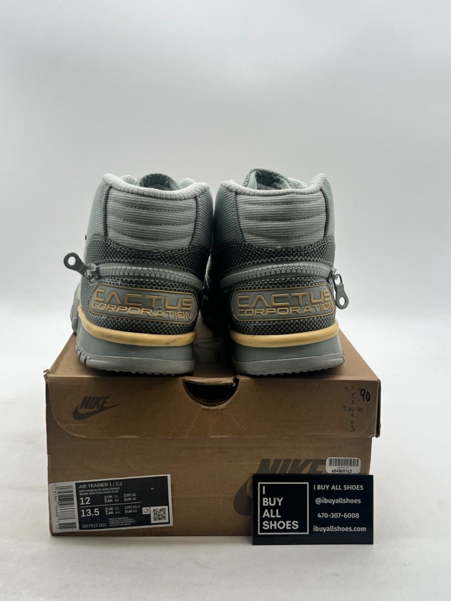 Nike Air Trainer 1 SP Travis Scott Grey Haze 12 (Lightly Worn Pre-Owned) - Image 3
