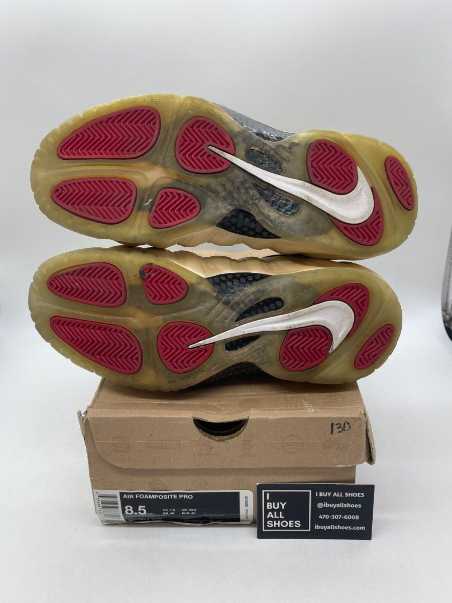 Nike Air Foamposite Pro Pearl (2010) 8.5 (Moderately Worn Pre-Owned) - Image 7
