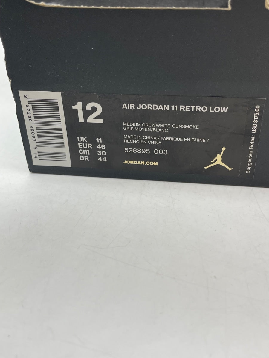 Jordan 11 Retro Low Cool Grey 12 (Moderately Worn Pre-Owned) - Image 9