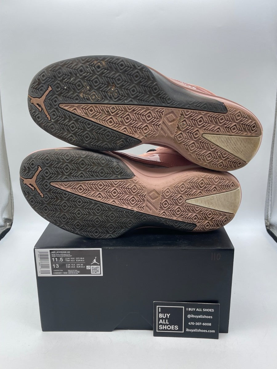 Air Jordan 40 'Light Arctic Pink' 11.5 (Moderately Worn Pre-Owned) - Image 7