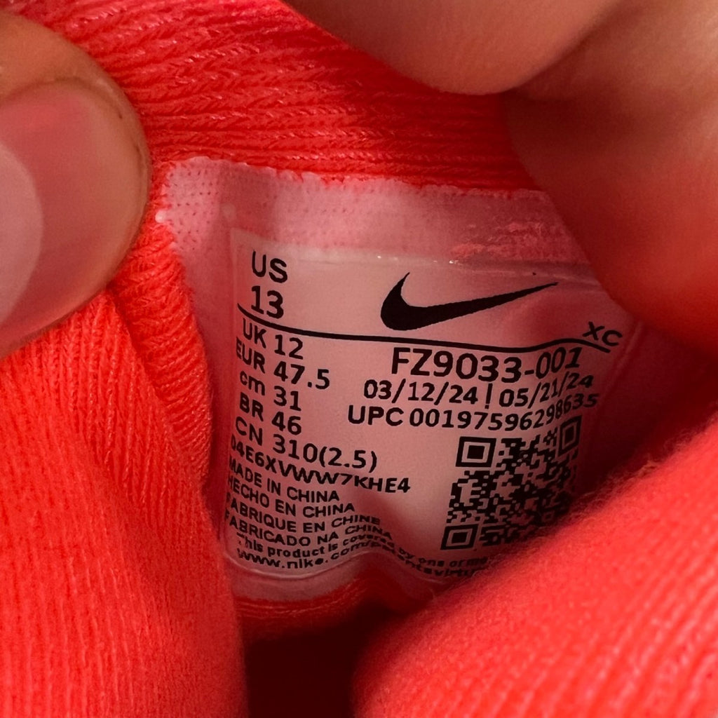 Nike Air Tech Challenge II Hot Lava (2024) 13 (Lightly Worn Pre-Owned)NikePhantom/Hot Lava/Black/Silver/Pale Ivory - Image 7