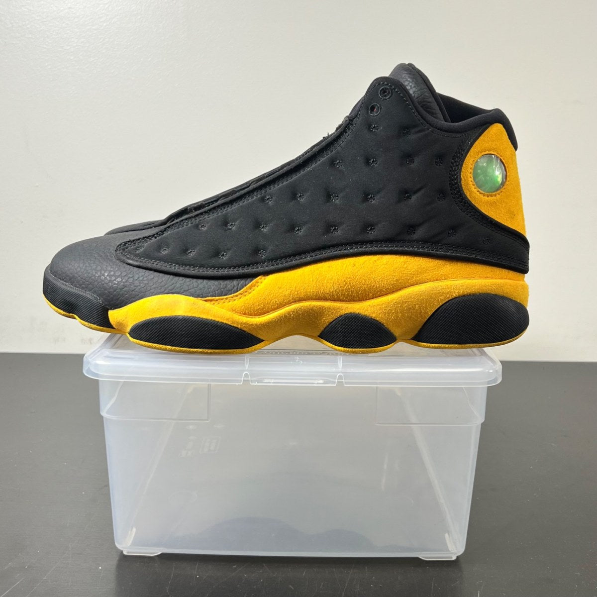 Jordan 13 Retro Carmelo Anthony Class Of 2002 (B-Grade) 12 (Lightly Worn Pre-Owned)JordanBlack/University Red-University Gold - Image 3