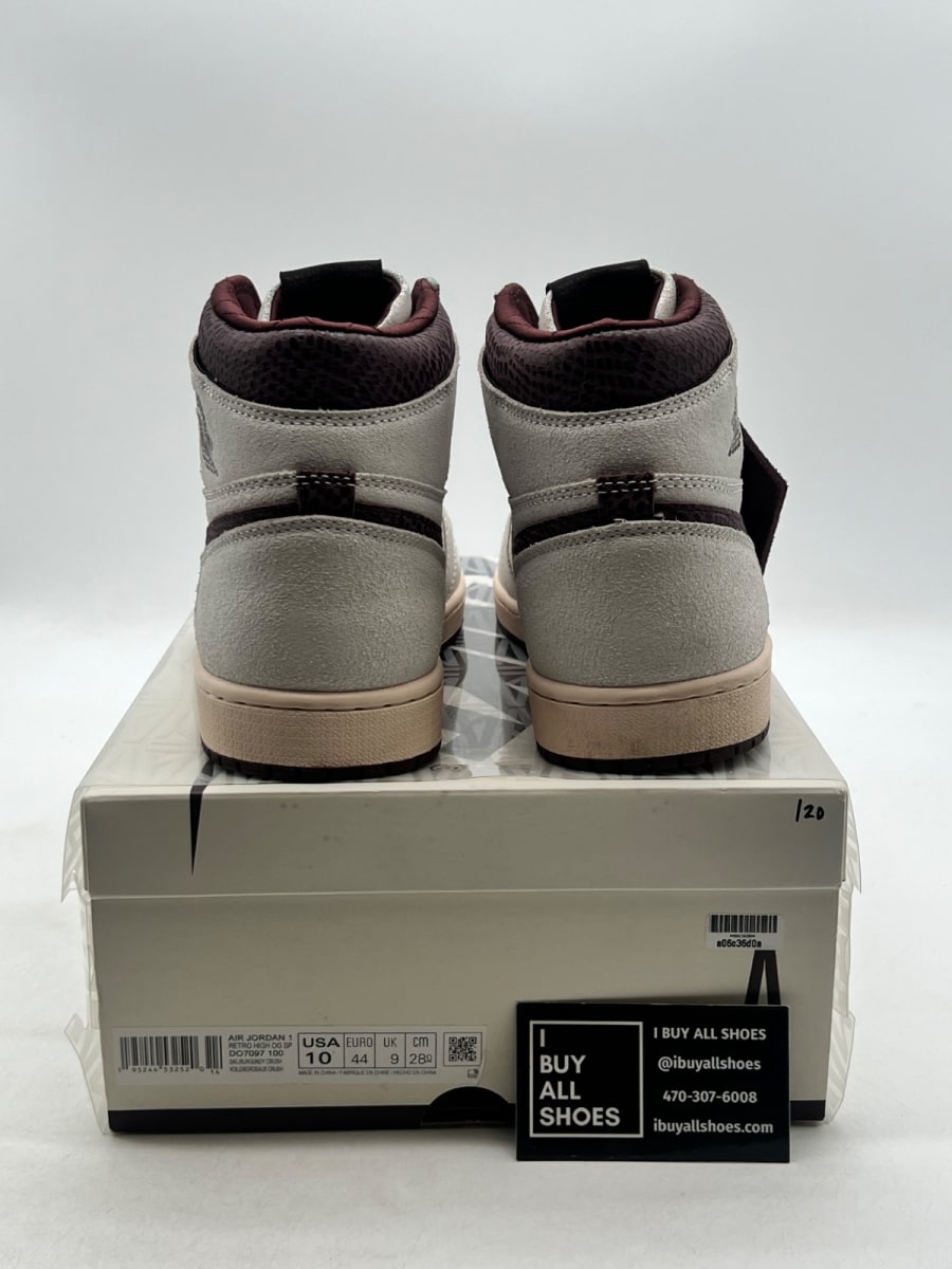 Jordan 1 Retro High OG A Ma Maniére 10 (Lightly Worn Pre-Owned) - Image 3