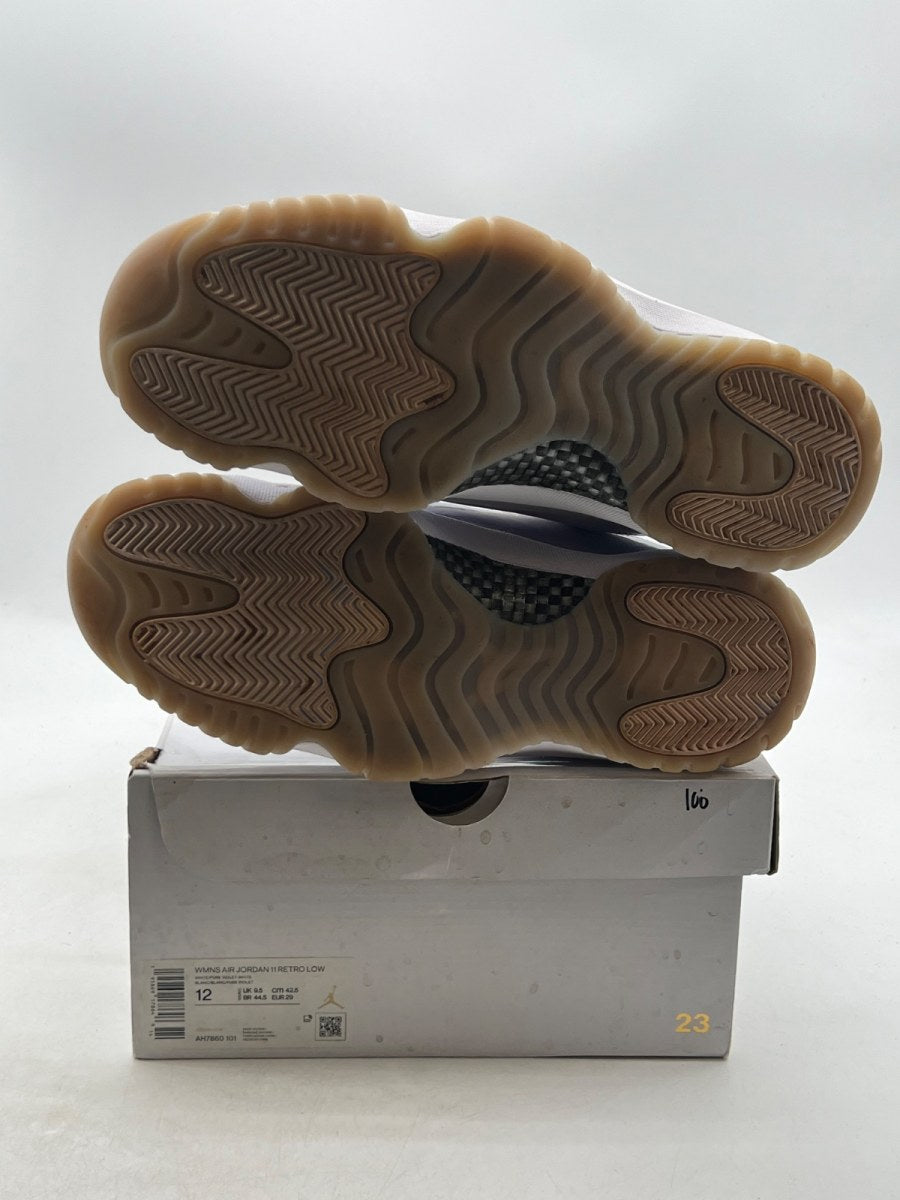 Jordan 11 Retro Low Pure Violet (Women's) 12W (Moderately Worn Pre-Owned)JordanWhite/Pure Violet-White - Image 8