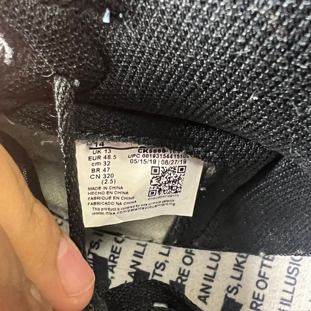 Jordan 1 Retro High Fearless UNC Chicago (Size 14) Moderately Worn - Image 7