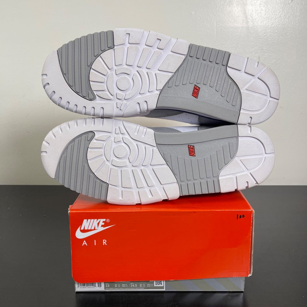 Nike Air Trainer 1 White Midnight Navy Medium Grey 13 (Moderately Worn Pre-Owned)NikeWhite/Midnight Navy/Medium Grey/Red - Image 5