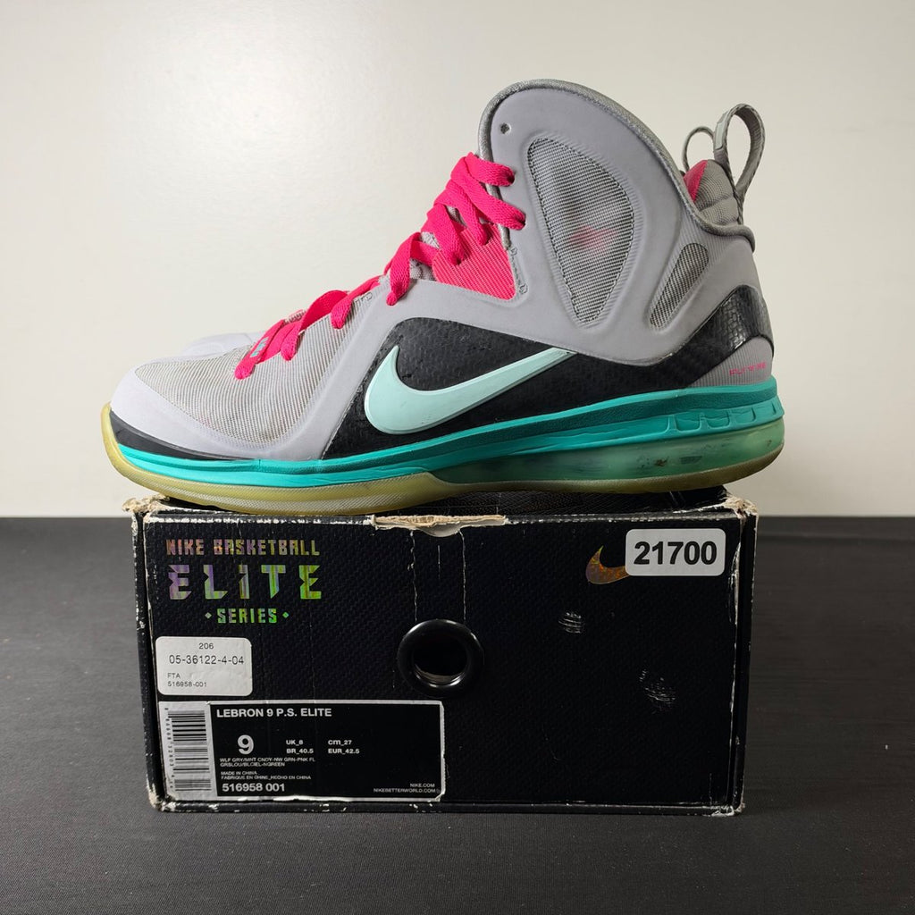 Nike LeBron 9 PS Elite South Beach (Size 9) - Image 3