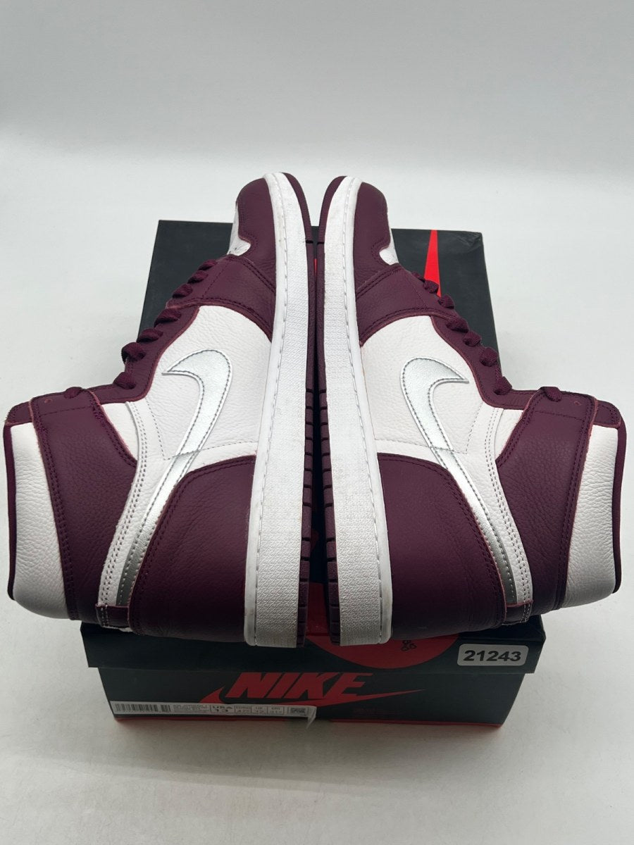 Jordan 1 Retro High OG Bordeaux 13 (Lightly Worn Pre-Owned) - Image 9