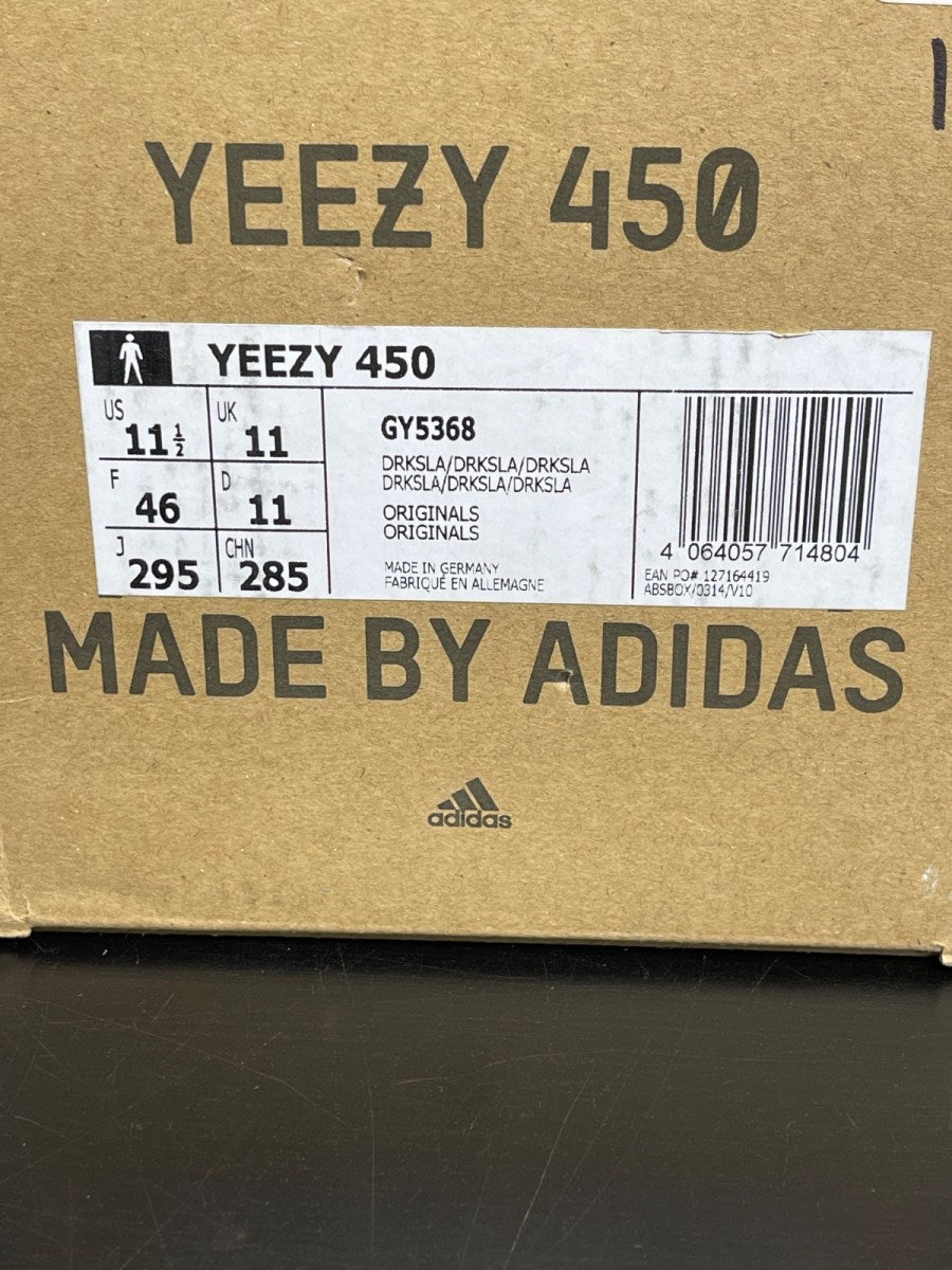 adidas Yeezy 450 Dark Slate 11.5 (Moderately Worn Pre-Owned)adidasDark Slate/Dark Slate - Image 7