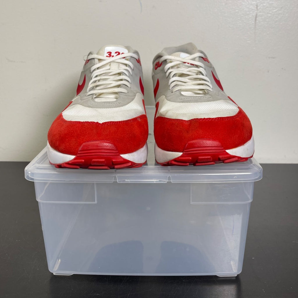 Nike Air Max 1 Ultra Air Max Day Red (2017) 14 (Moderately Worn Pre-Owned)NikeWhite/University Red-Neutral Grey-Black - Image 2