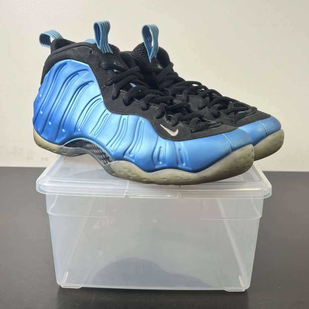 Nike Air Foamposite One University Blue 10.5 (Moderately Worn Pre-Owned)NikeUniversity Blue/White-Black - Image 1