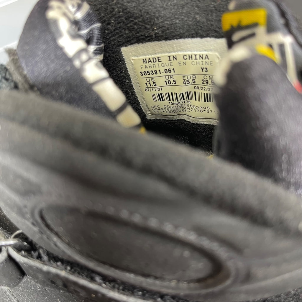 Jordan 8 Retro Playoffs (2007) 11.5 (Moderately Worn Pre-Owned)JordanBlack/Varsity Red-White - Image 6