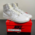 Jordan 1 Retro High '85 Neutral Grey 9.5 (Moderately Worn Pre-Owned)JordanWhite/Neutral Grey - Image 1