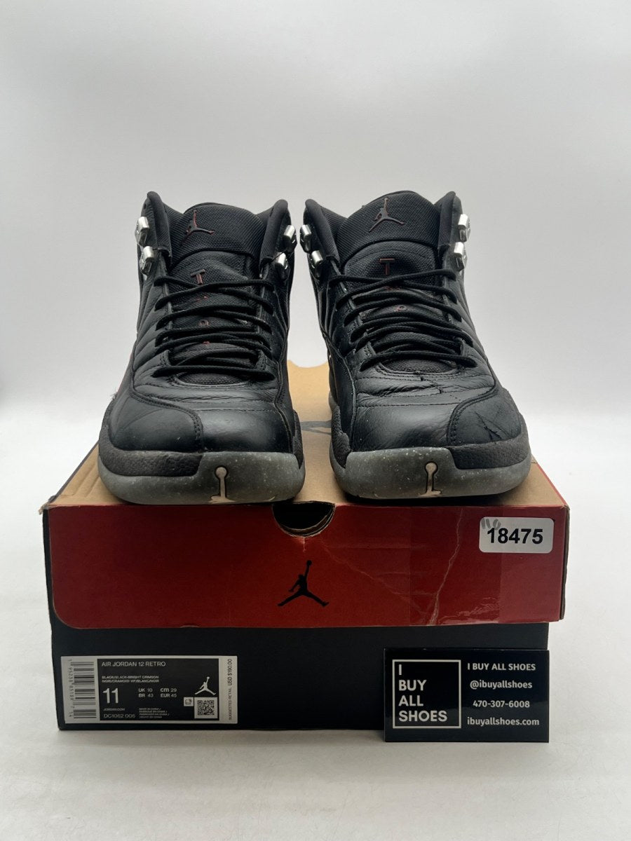 Jordan 12 Retro Utility 11 (Heavily Worn Pre-Owned) - Image 2