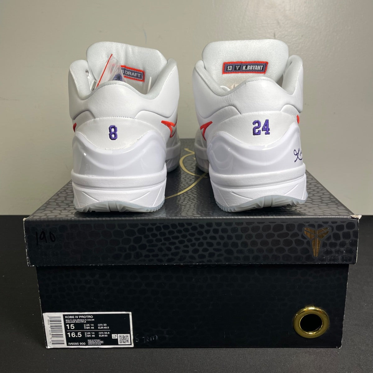 Nike Kobe 4 Protro Draft Day Pack Mystery Color Sealed Box (Size 15) - Image 4