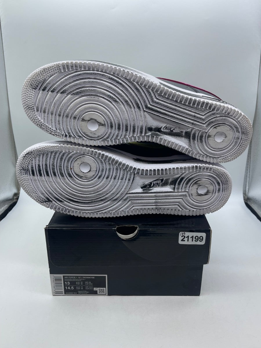 Nike Air Force 1 Low G-Dragon Peaceminusone Para-Noise 3.0 13 (Moderately Worn Pre-Owned) - Image 7