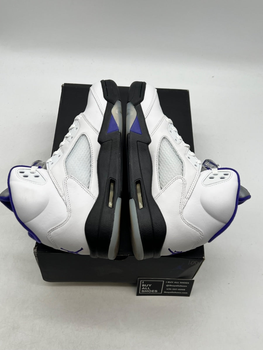 Jordan 5 Retro Dark Concord 8 (Lightly Worn Pre-Owned) - Image 7