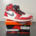 Jordan 1 Retro High OG Chicago Lost and Found 13 (Lightly Worn Pre-Owned)JordanVarsity Red/Black-Sail-Muslin - Image 1
