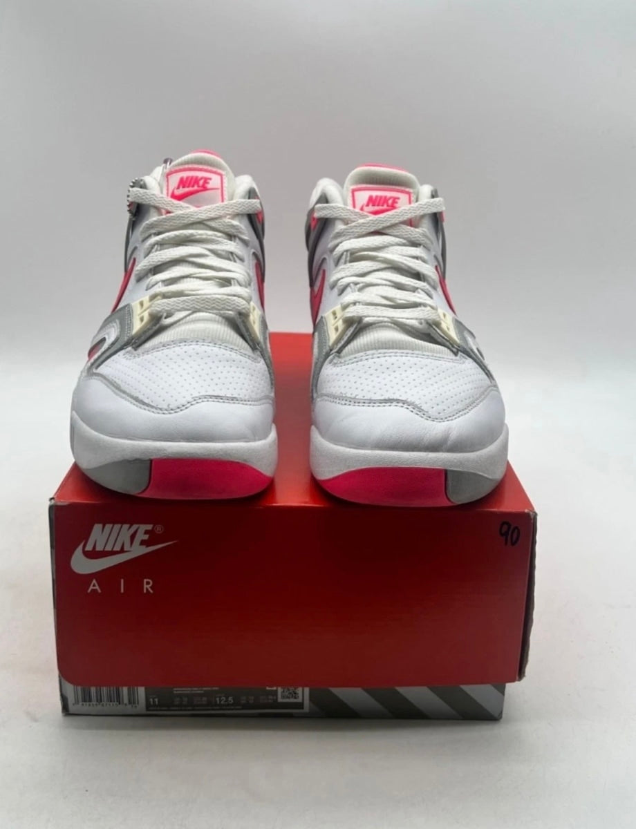 Nike Air Tech Challenge II Racer Pink 11 (Lightly Worn Pre-Owned)NikeWhite/Racer Pink/Light Smoke Grey/Coconut Milk - Image 2