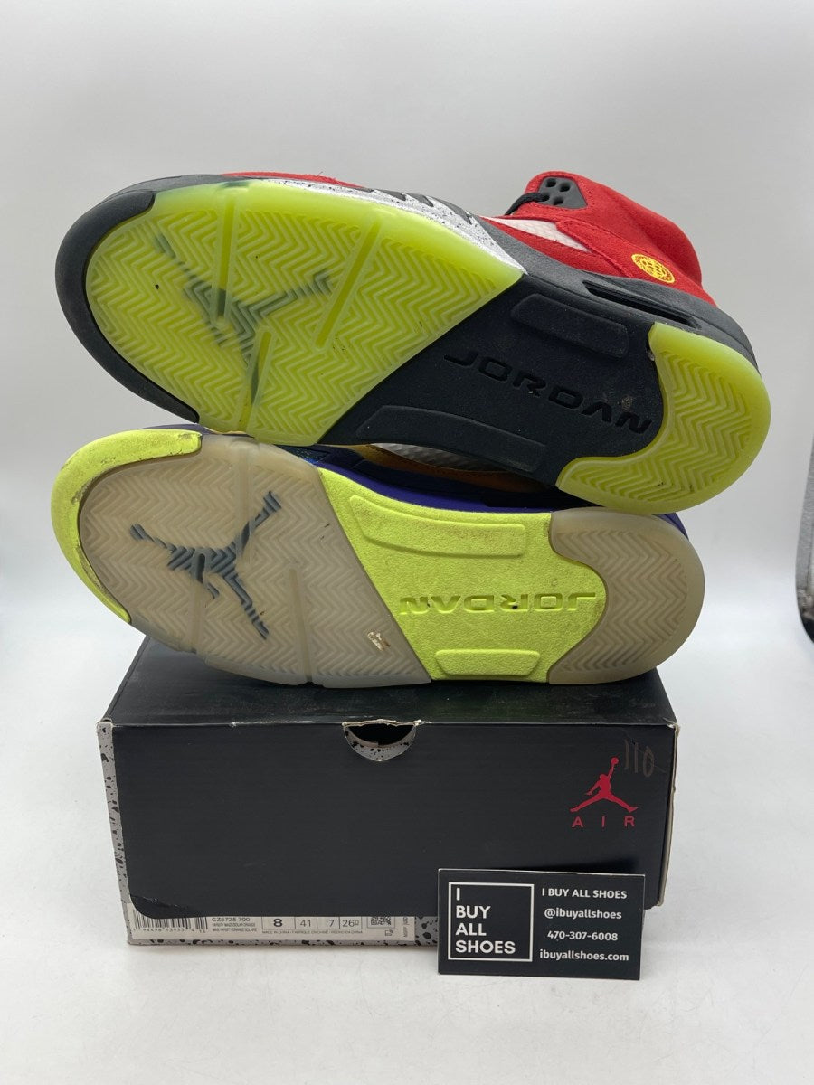 Jordan 5 Retro What The 8 (Moderately Worn Pre-Owned) - Image 7
