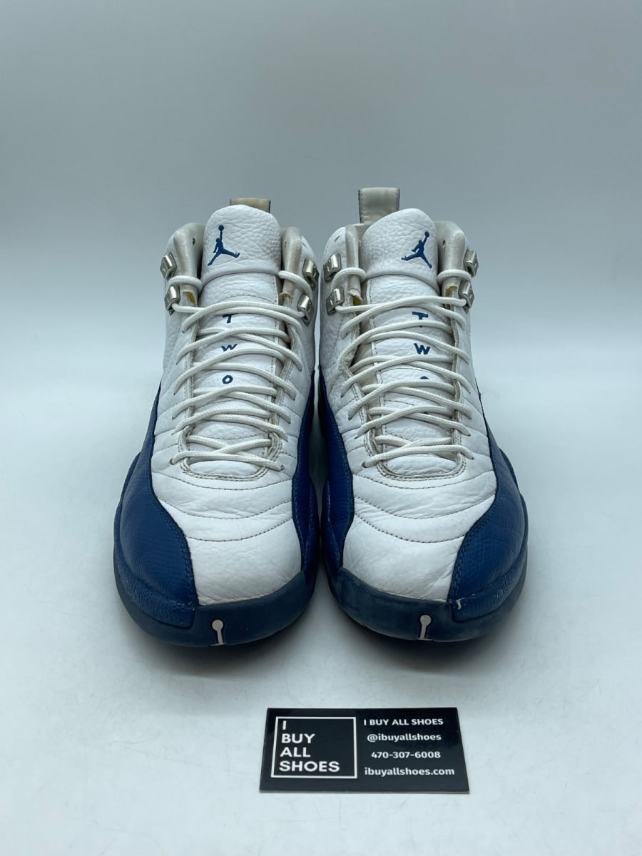 Air Jordan 12 Retro 'French Blue' 2004 13 (Moderately Worn Pre-Owned) - Image 2