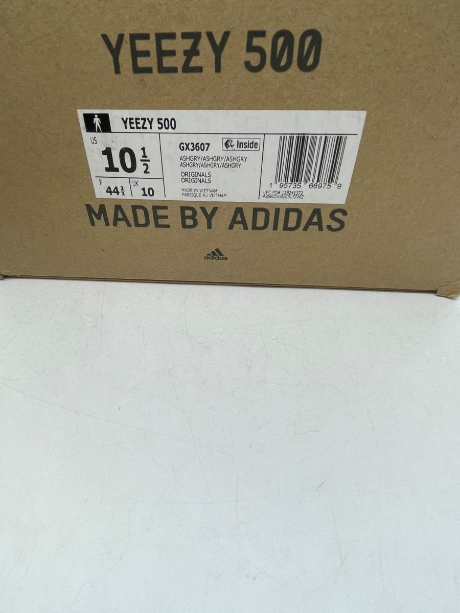 adidas Yeezy 500 Ash Grey 10.5 (Moderately Worn Pre-Owned)adidasAsh Grey/Ash Grey/Ash Grey - Image 9