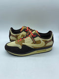 Nike Air Max 1 Travis Scott Cactus Jack Baroque Brown 14 (Moderately Worn Pre-Owned)NikeBaroque Brown/Lemon Drop-Wheat-Chile Red - Image 1