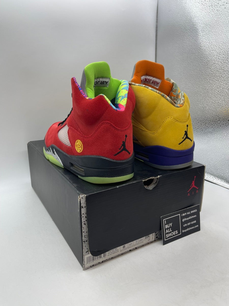 Jordan 5 Retro What The 8 (Moderately Worn Pre-Owned) - Image 4