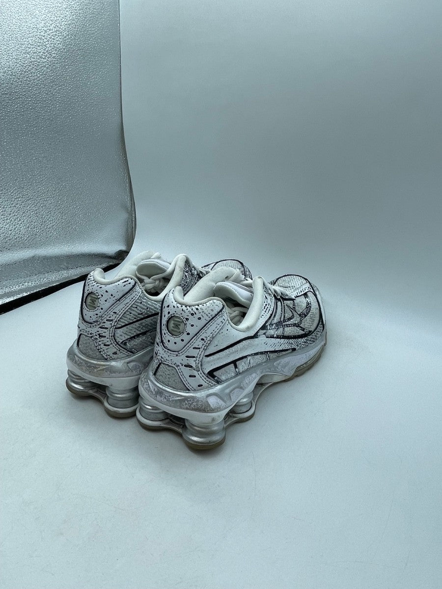 Nike Shox Ride 2 Metallic Platinum 9.5 (Moderately Worn Pre-Owned)NikeWhite/Metallic Platinum/Black/Flat Gold - Image 5