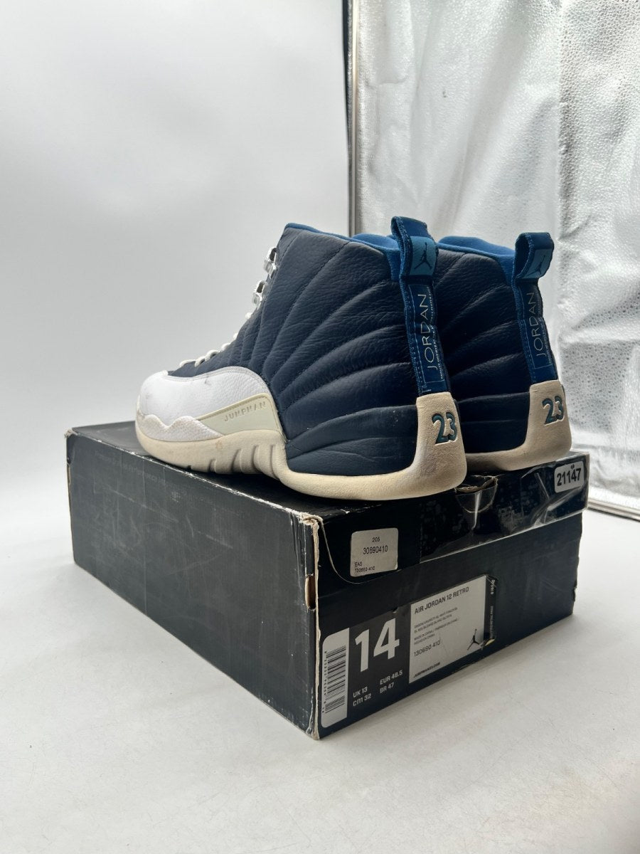 Jordan 12 Retro Obsidian (2012) 14 (Heavily Worn Pre-Owned) - Image 4
