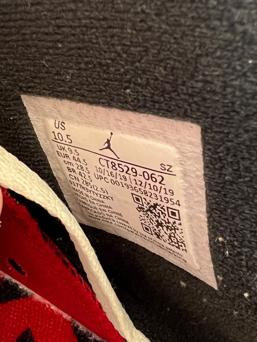 Jordan 6 Retro Hare 10.5 (Moderately Worn Pre-Owned) - Image 9