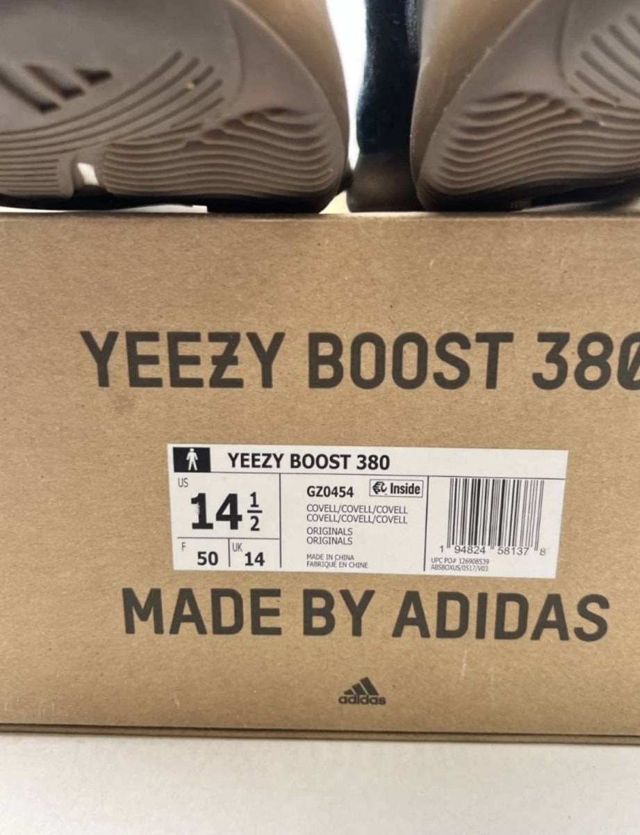adidas Yeezy Boost 380 Covellite 14.5 (Lightly Worn Pre-Owned)adidasCovellite/Covellite/Covellite - Image 6