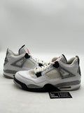 Jordan 4 Retro White Cement (2016) 12 (Moderately Worn Pre-Owned) - Image 1