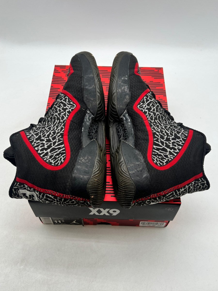 Jordan XX9 Black White Gym Red 11.5 (Moderately Worn Pre-Owned)JordanBlack/White-Gym Red - Image 9