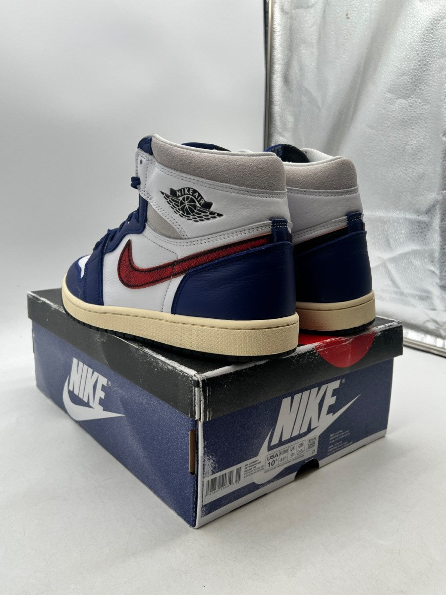 Jordan 1 Retro High OG Rare Air 10.5 (Lightly Worn Pre-Owned)JordanWhite/Black-Neutral Grey-Deep Royal Blue-Muslin - Image 6