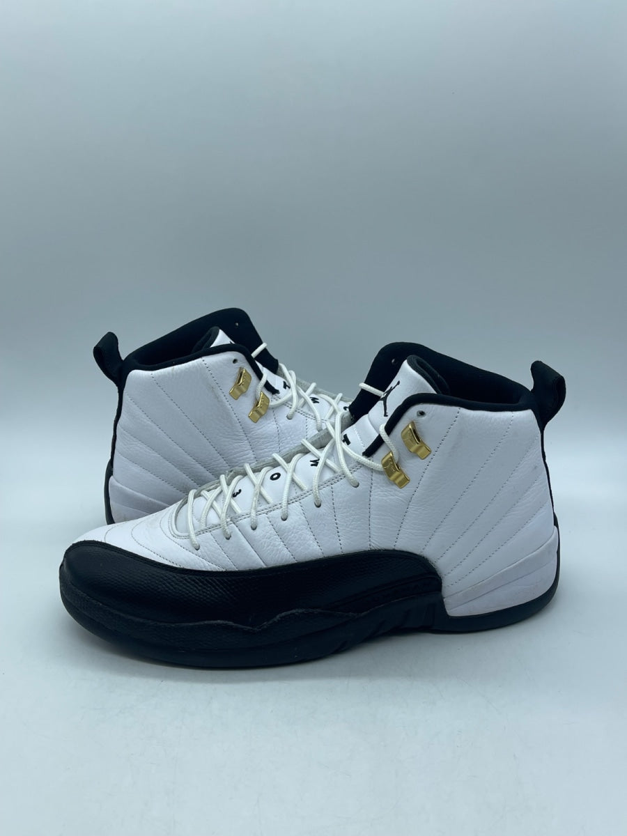 Jordan 12 Retro Taxi (2013) 13 (Moderately Worn Pre-Owned)JordanWhite/Black-Taxi - Image 1