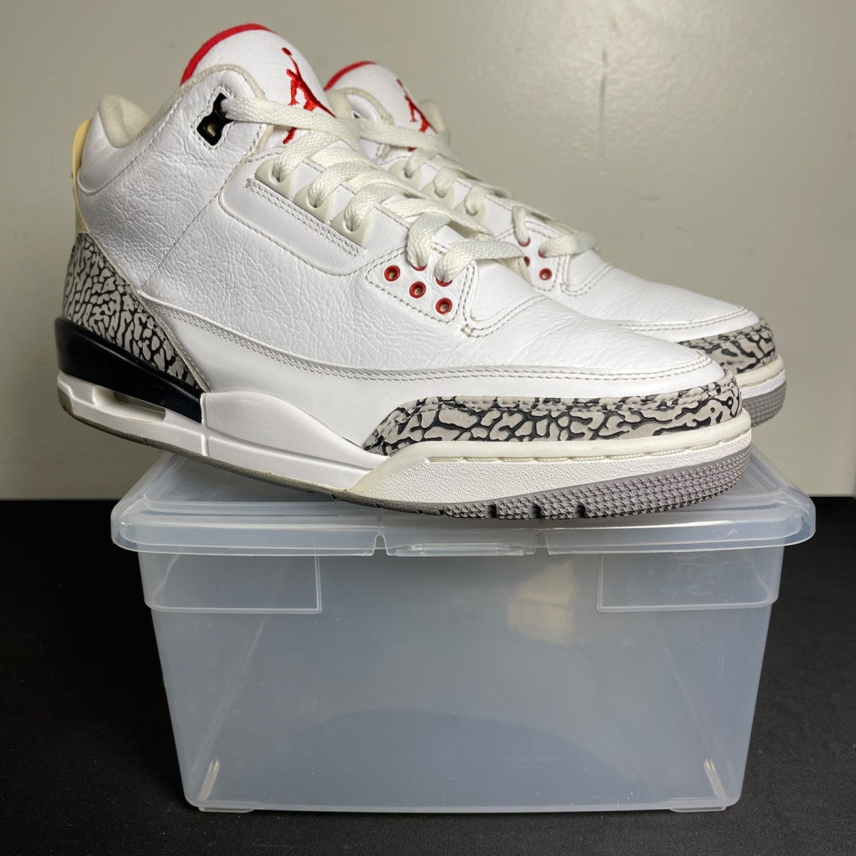 Jordan 3 Retro White Cement (2011) (Size 11) - Image 1