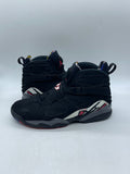 Jordan 8 Retro Playoffs (2013) 13 (Moderately Worn Pre-Owned)JordanBlack/True Red-White - Image 1
