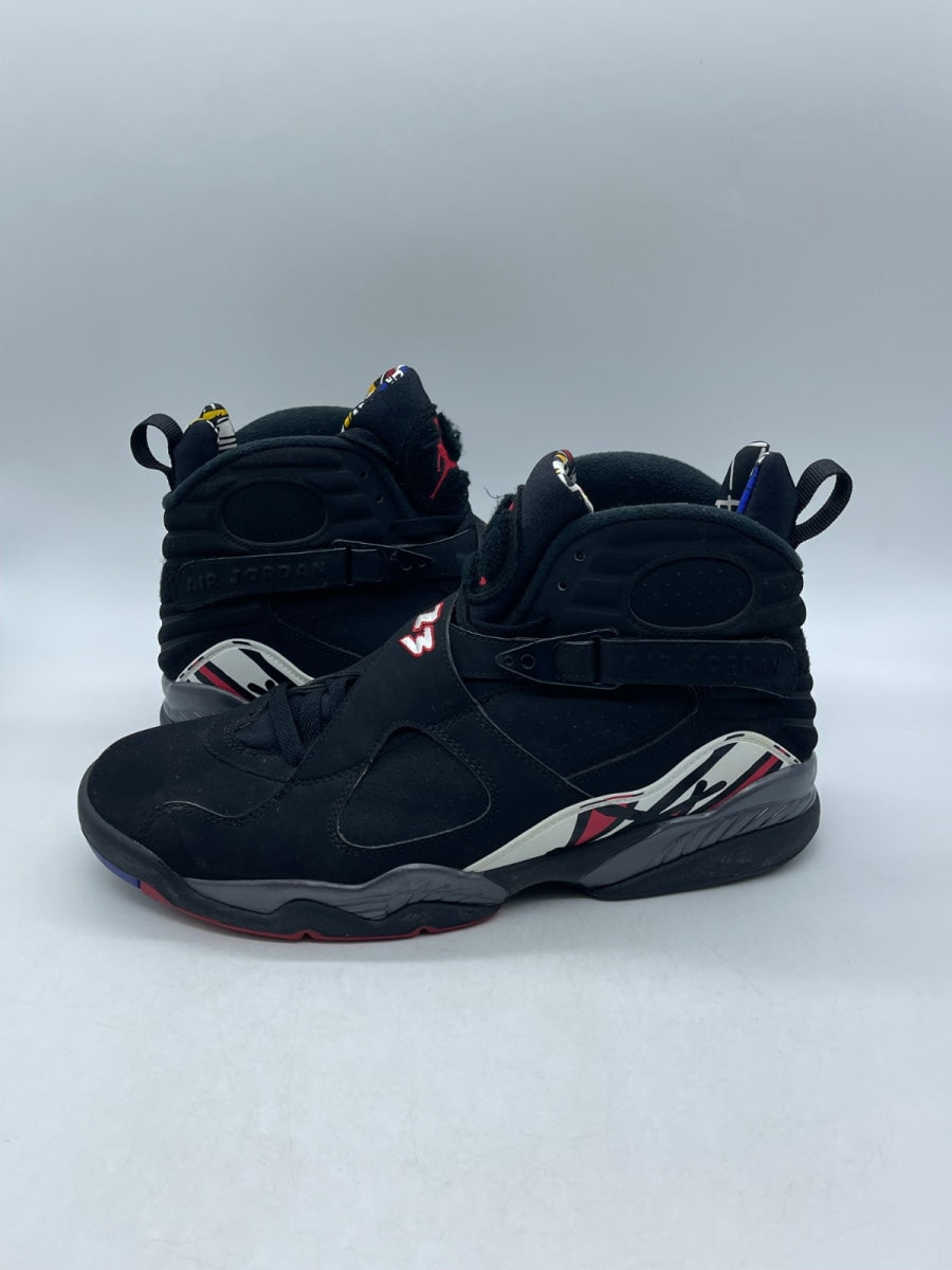 Jordan 8 Retro Playoffs (2013) 13 (Moderately Worn Pre-Owned)JordanBlack/True Red-White - Image 1