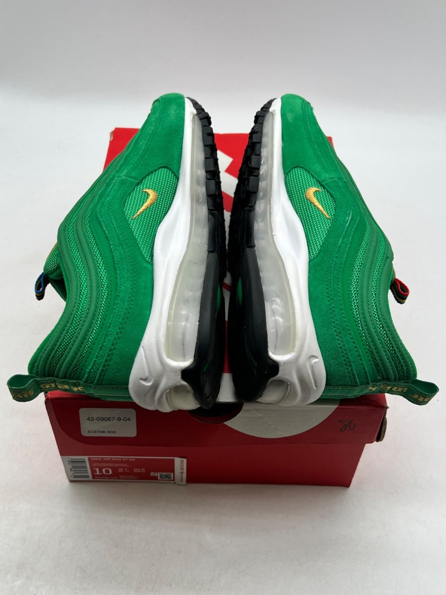 Nike Air Max 97 QS 'Olympic Rings - Green' 10 (Lightly Worn Pre-Owned)Nike - Image 9