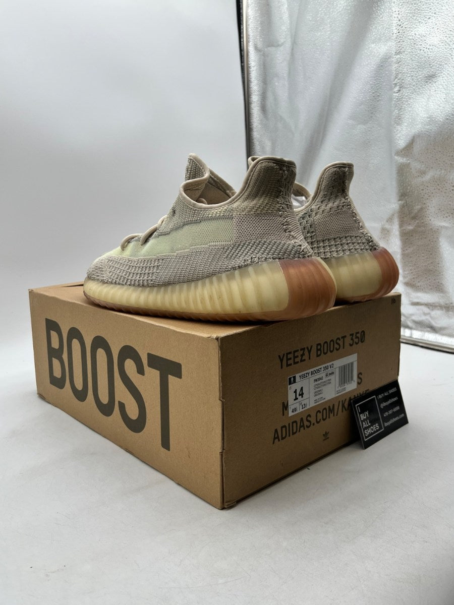 adidas Yeezy Boost 350 V2 Citrin (Non-Reflective) 14 (Moderately Worn Pre-Owned) - Image 6