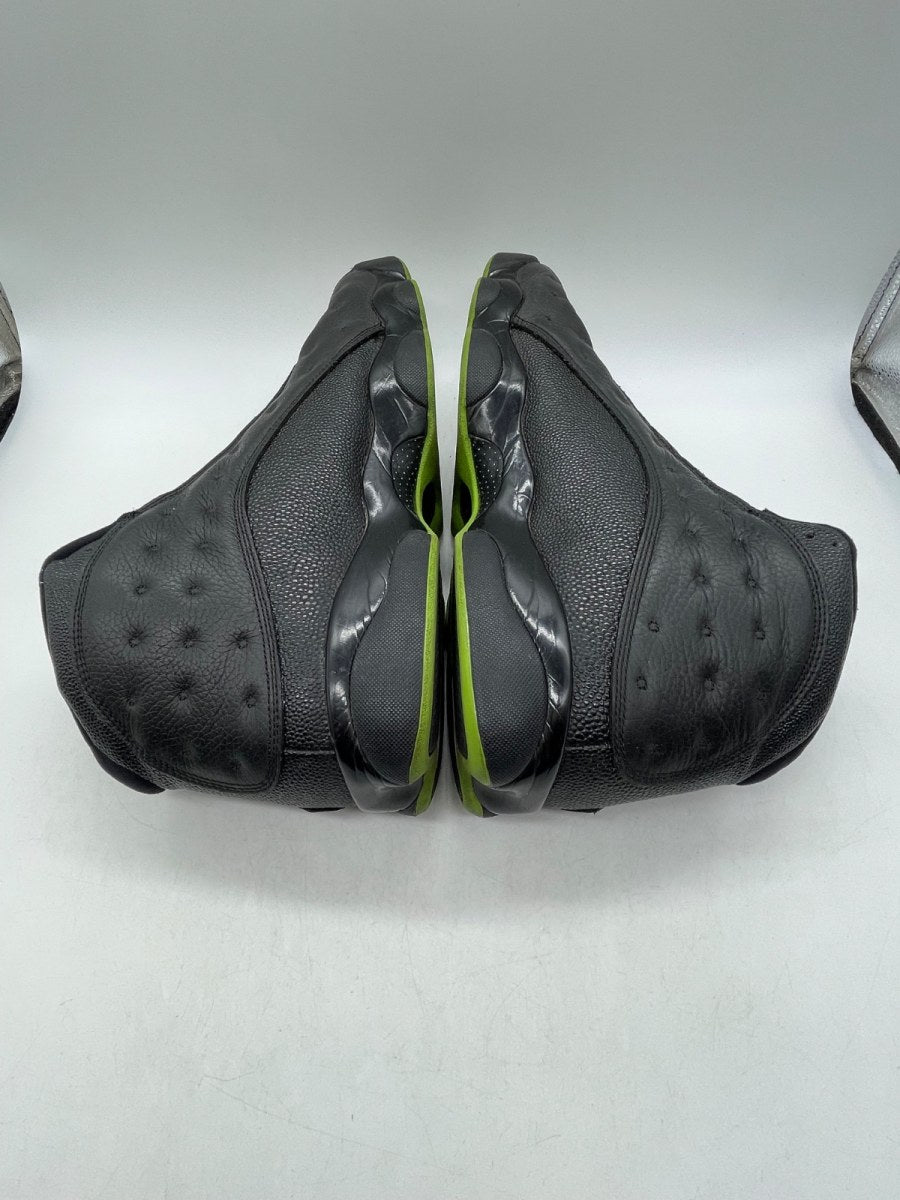 Jordan 13 Retro Altitude (2017) 12 (Moderately Worn Pre-Owned)JordanBlack/Altitude Green - Image 7